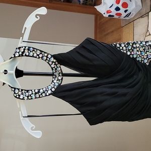 Black formal dress